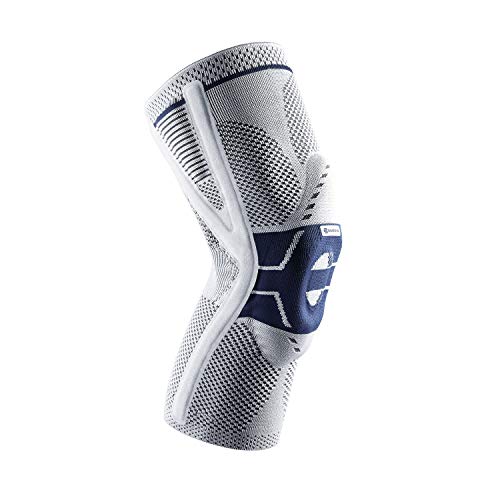 Bauerfeind - GenuTrain P3 - Patella Knee Support - For Misalignment of the Kneecap - Right Knee - Size 2 - Color Titanium - Image 1