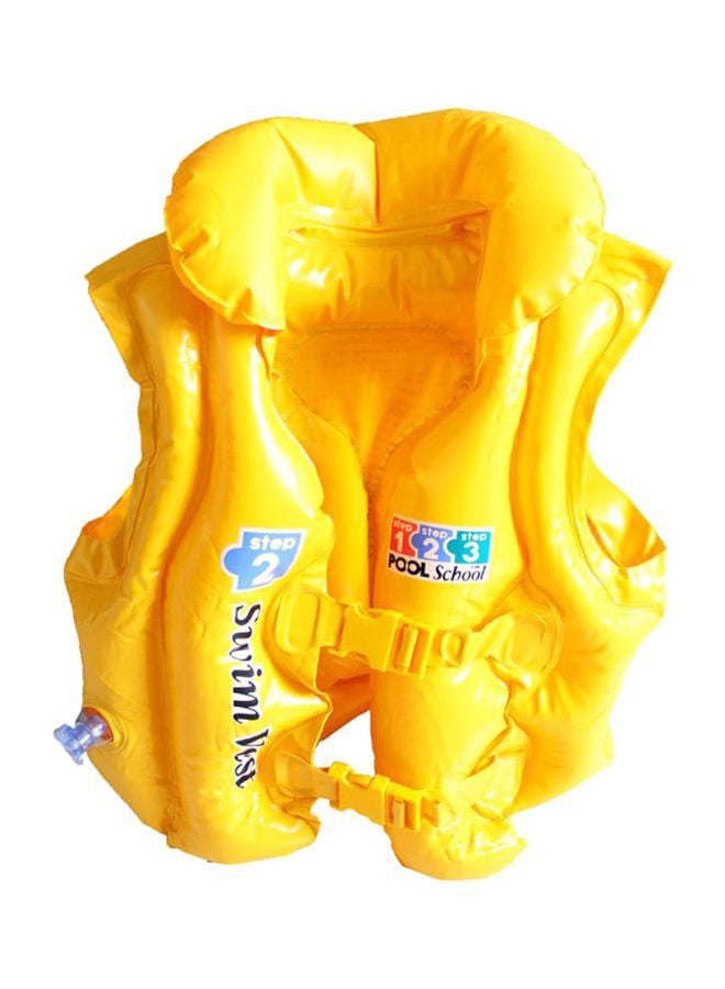 INTEX Pool School Deluxe Swim Vest 7.24x4.88x1inch - Image 1