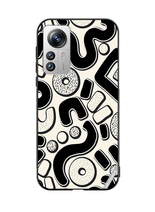 VR CREATIVE Protective Case Cover For Xiaomi 12X Donuts Design Design Multicolour - Image 1