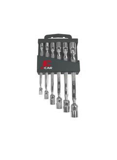 E-Car 6PCS Double Flexible Spanner Socket 