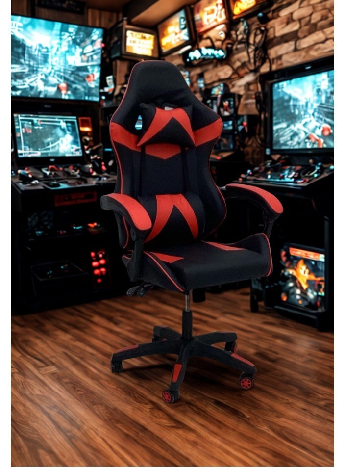SMART HOME High Back Gaming Chair, Premium Computer Chair with Ergonomic Design, Adjustable Swivel, Headrest and Lumbar Support, Perfect for Office, Computer and Gaming  - Image 1