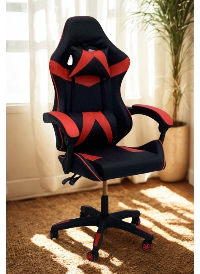 SMART HOME High Back Gaming Chair, Premium Computer Chair with Ergonomic Design, Adjustable Swivel, Headrest and Lumbar Support, Perfect for Office, Computer and Gaming  - Image 5