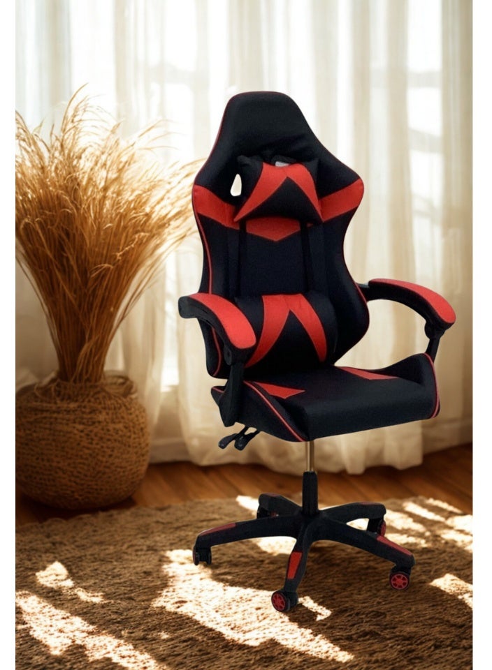 SMART HOME High Back Gaming Chair, Premium Computer Chair with Ergonomic Design, Adjustable Swivel, Headrest and Lumbar Support, Perfect for Office, Computer and Gaming  - Image 4