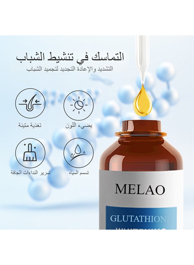 MELAO Glutathione, Hydrating and Moisturizing Facial Serum for Improved Pore Skin - Image 2