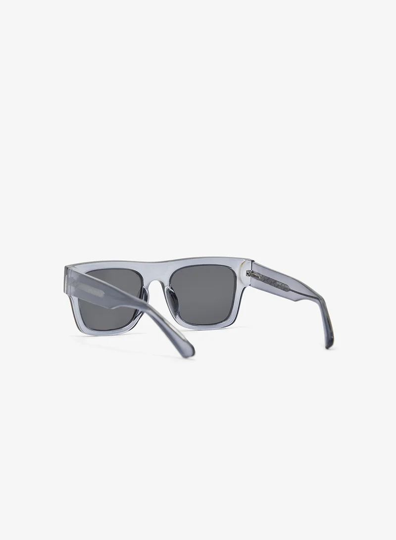 Robert Wood Polarized Lens Square Wayfarer Sunglasses