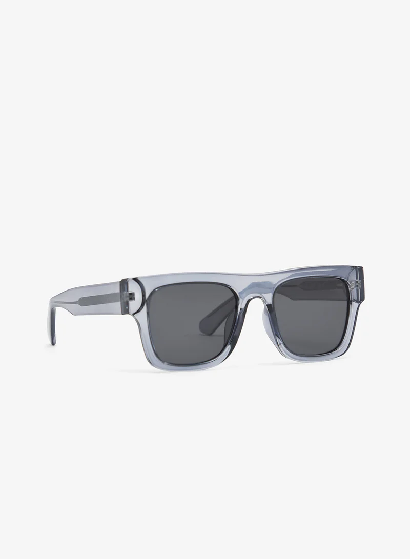 Polarized Lens Square Wayfarer Sunglasses