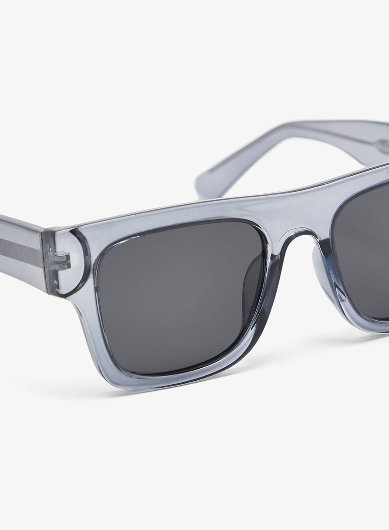 Robert Wood Polarized Lens Square Wayfarer Sunglasses - Image 3