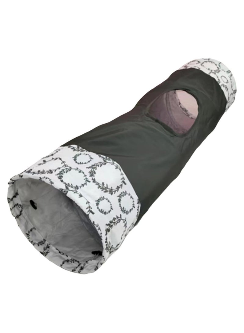 A.M Interactive Cat Tunnel Pad Foldable Tube Cat Nest Mat Toy for Small Animals Indoor Cats, Oxford Cloth - Image 1