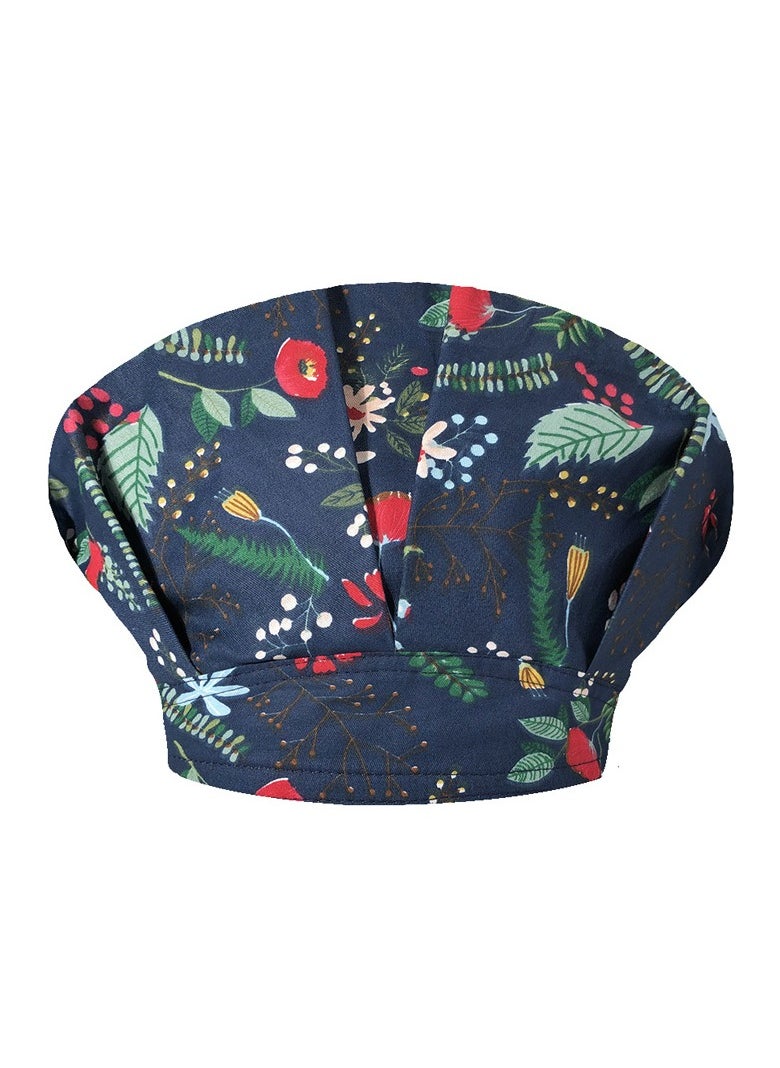 KUYING Printed Small Animal Cute Nurse Hat All Cotton Medical Work Fluffy Hat 