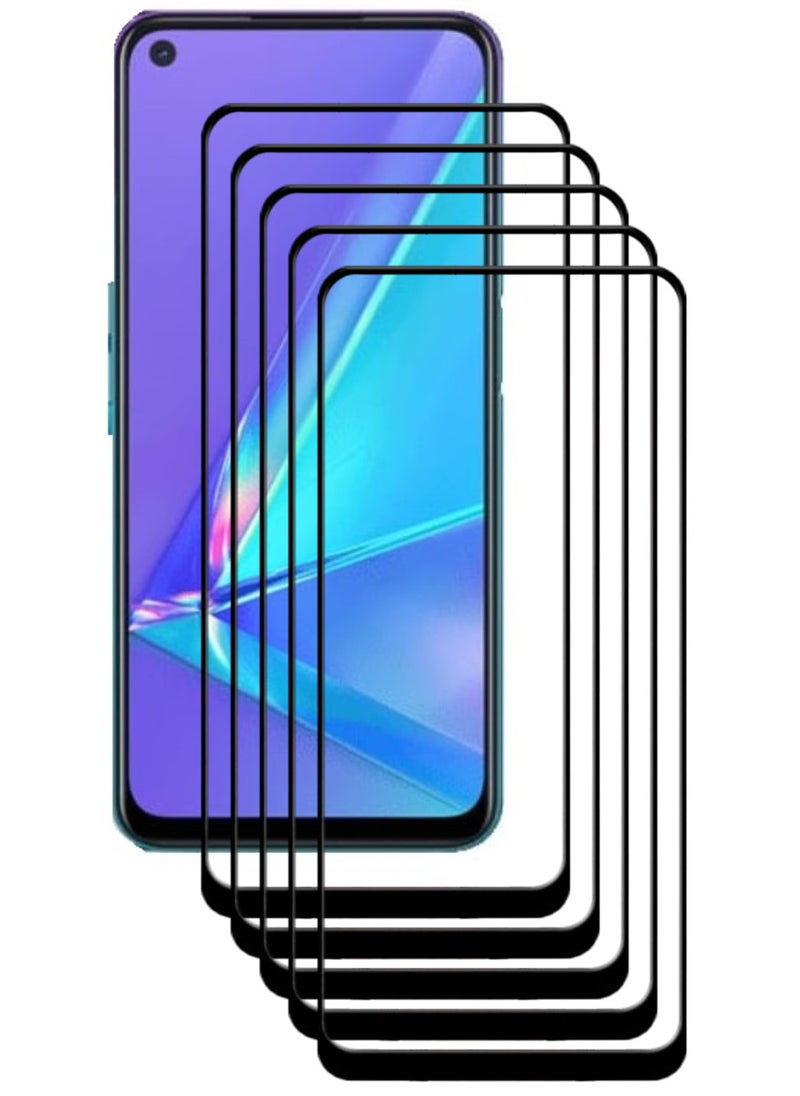 ACLIX 5 Pieces Antistatic ESD Dustproof Premium Quality High Definition Tempered Glass Screen Protector Designed For Oppo A92 - Image 1