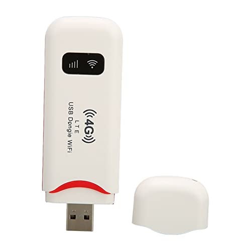 Yoidesu 4G LTE USB Modem, Portable Router Mobile Internet Devices for Home Travel Office, Mobile Hotspot Network Router with SIM Card Slot, Support 10 Devices - Image 1