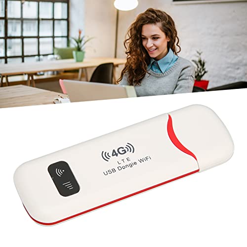 Yoidesu 4G LTE USB Modem, Portable Router Mobile Internet Devices for Home Travel Office, Mobile Hotspot Network Router with SIM Card Slot, Support 10 Devices - Image 2
