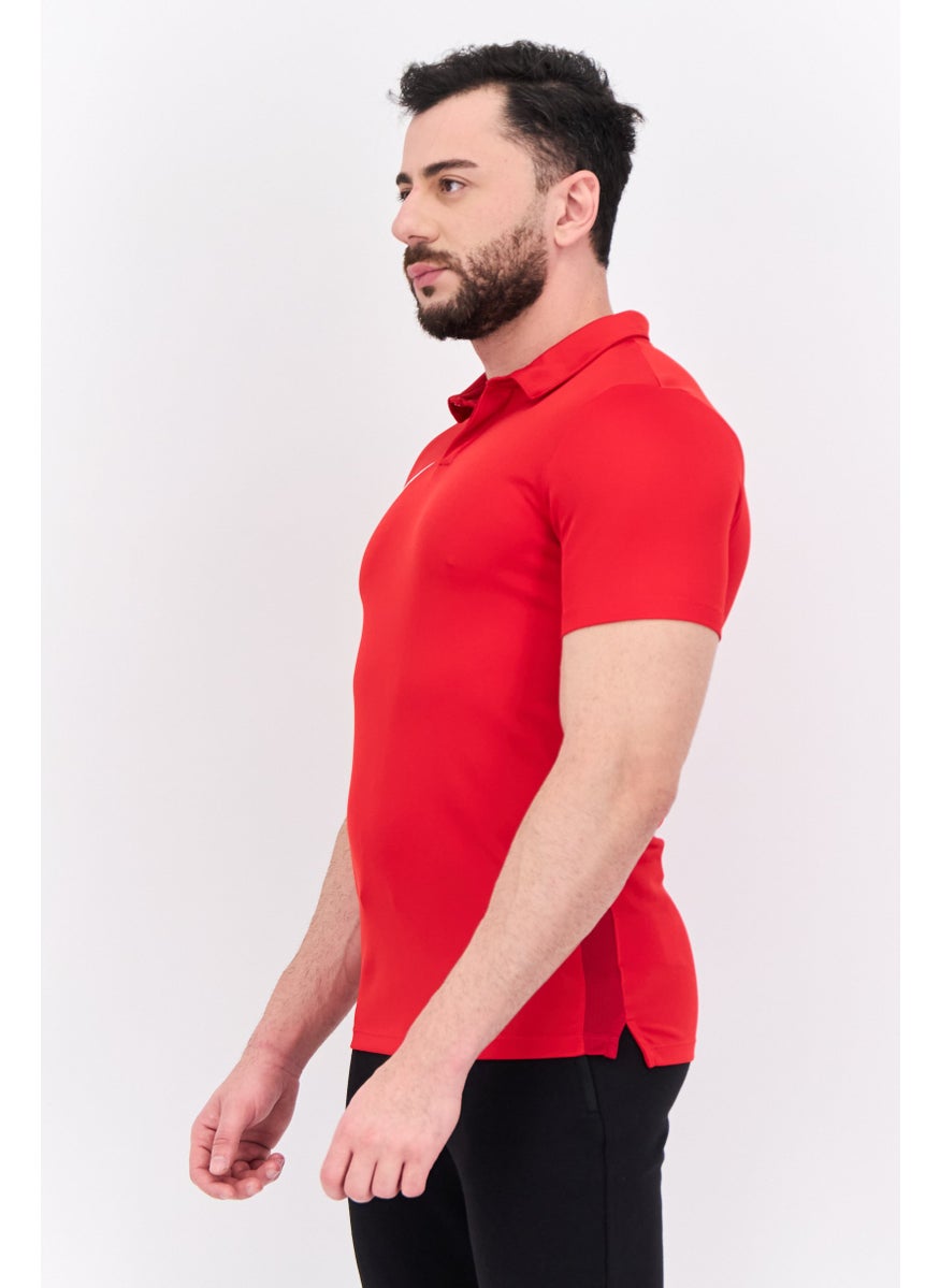 Men Dri Fit Short Sleeve Football Polo Shirts, Red - pzsku/ZFF668328BD2D4B2CCA45Z/45/_/1737642203/0c68a907-78f1-4cb7-b699-0842aa3a358a