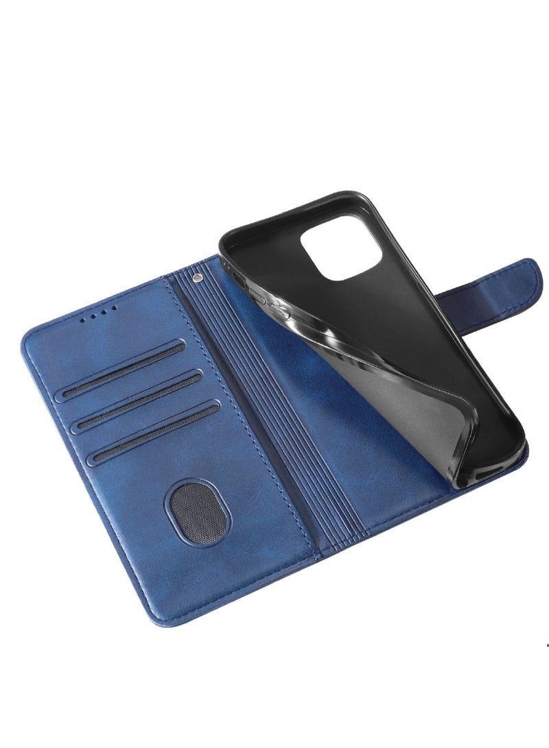 general Flip Case Compatible for Honor 400 Pro| Solid Color Leather Business Style Wallet Case | TPU Inner with Viewing Stand & Card Holder Wrist Strap Case - Image 3