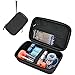 ProCase Hard Carrying Case for Asthma Inhaler Portable Inhaler Spacer Travel Bag for Adults Kids Masks Asthma Accessories HolderAsthma Kits Organizer with Mesh Pocket Black - Image 1