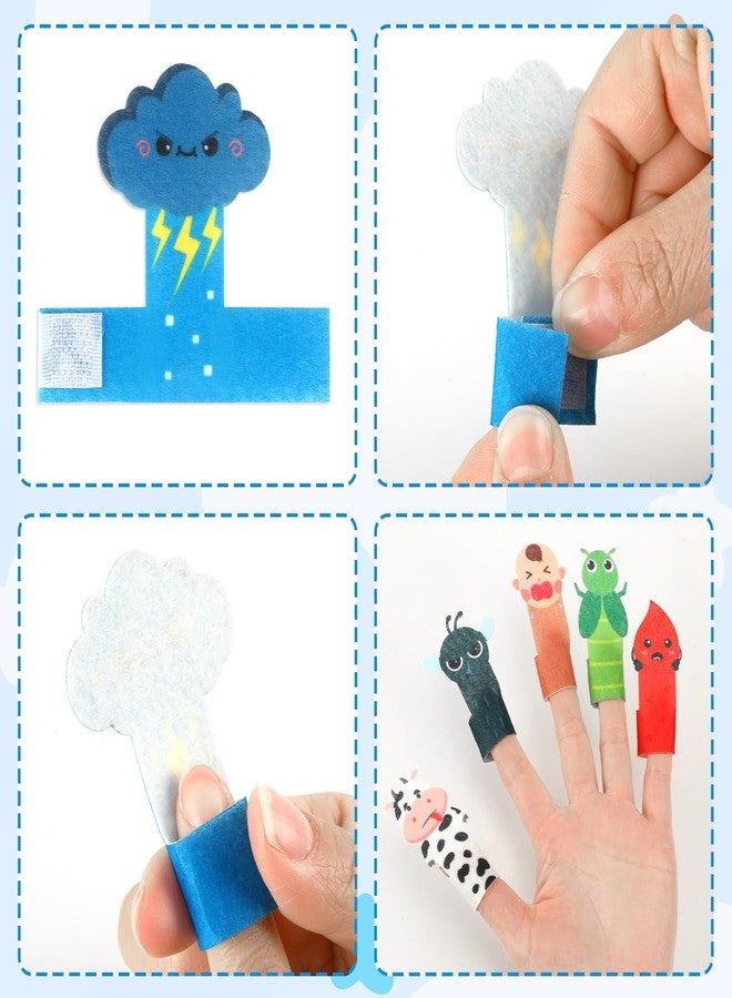AUGSUN 30-Piece Passover Craft Kit, 10 Vibrant Designs Felt Finger Toys for Storytelling Passover Party Decorations and Educational Fun - Image 3