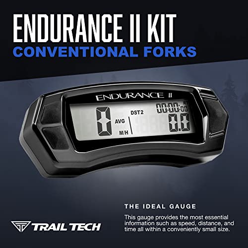 Trail Tech 202-112 Endurance II Digital Gauge Speedometer Kit - Image 2