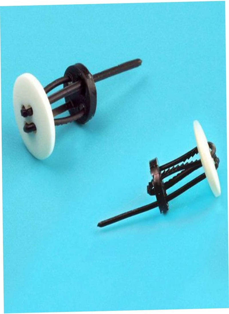 Quick Button Fastening Tool, No-sew Button Fastening Tool, No-sew Button (Black, 30 Pieces), Button Fastener, Button Attacher Tool No Sew, Button Fastener Tool