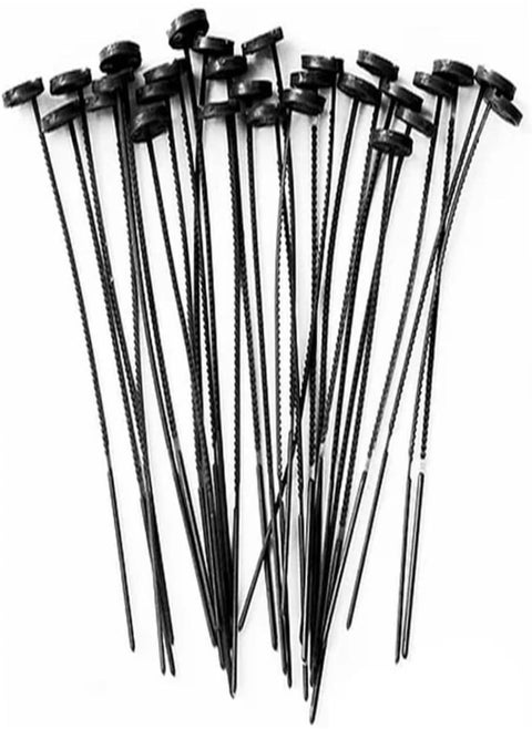 Quick Button Fastening Tool, No-sew Button Fastening Tool, No-sew Button (Black, 30 Pieces), Button Fastener, Button Attacher Tool No Sew, Button Fastener Tool