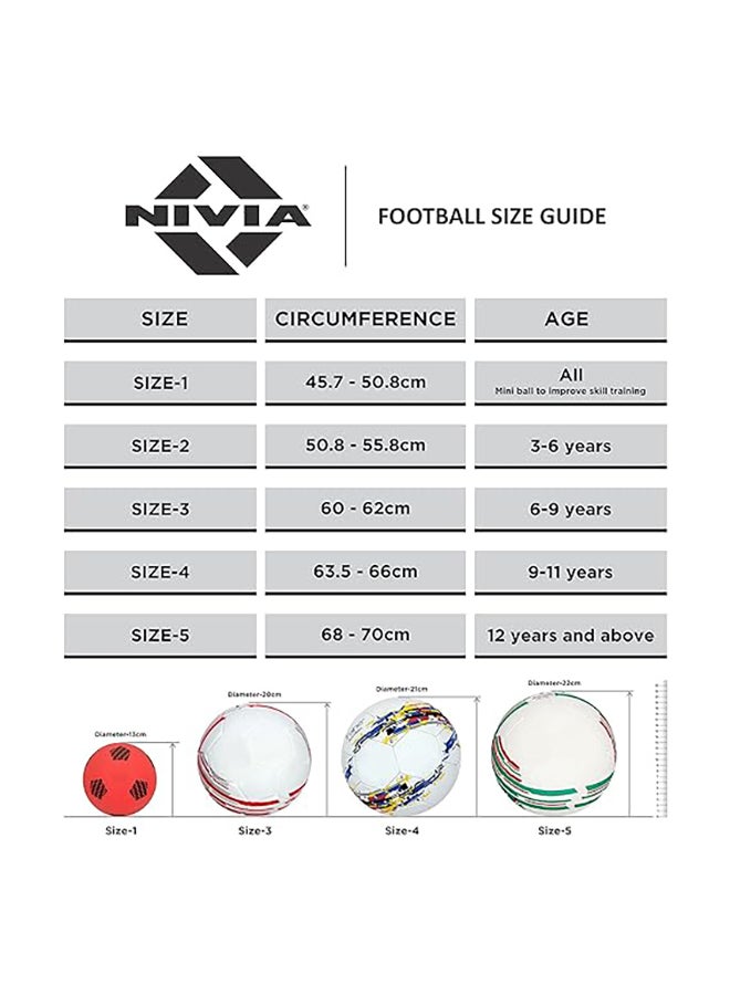 Nivia Kross Rubber Hand Stitched Volleyball | Size: 4 | 18 Panels | Machine Rubber Stitched | for Indoor & Outdoor | for Training or Recreational - Image 5