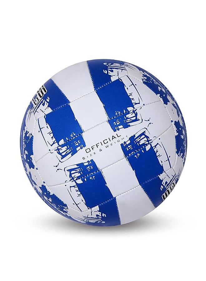 Nivia Kross Rubber Hand Stitched Volleyball | Size: 4 | 18 Panels | Machine Rubber Stitched | for Indoor & Outdoor | for Training or Recreational - Image 3