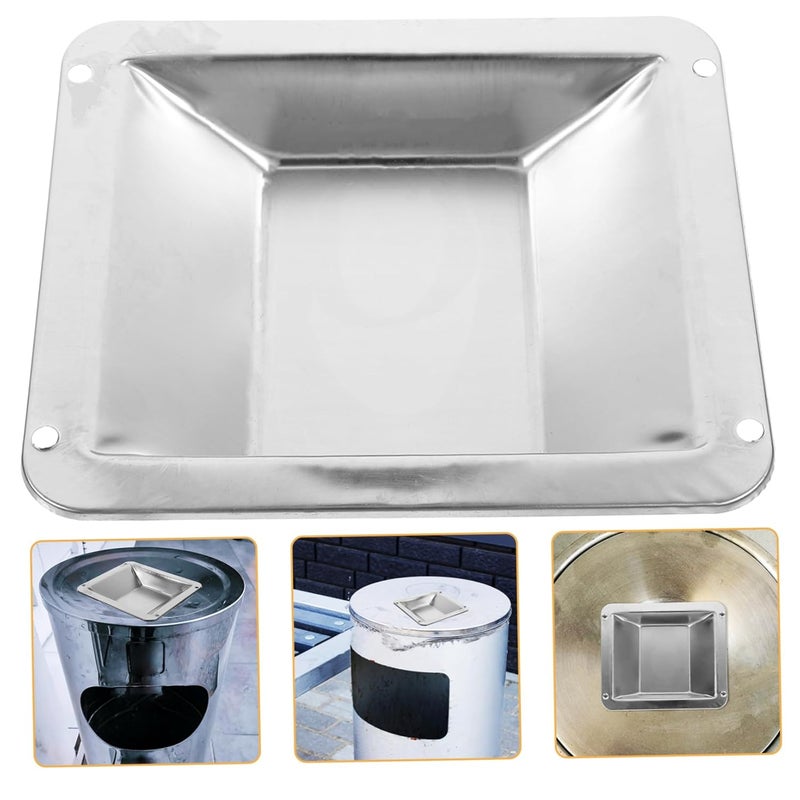 Cabilock 4 Pack Stainless Steel Ashtray Trash Can For Indoor And Outdoor Use - Image 5
