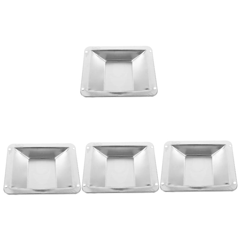 Cabilock 4 Pack Stainless Steel Ashtray Trash Can For Indoor And Outdoor Use - Image 1