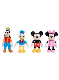 Just Play Nior Mickey Mouse Bean Plush Mickey Mouse Stuffed Animal, Kids Toys For Ages 2 Up By Just Play  - Image 4