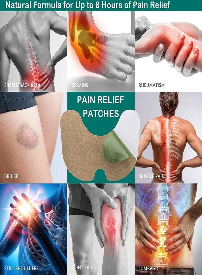 Finalize Herbal Knee Pain Relief Patches Arthritis Inflammation Patch Sticker | Instant Relief from Knee Pain | Joint Knee Pain Relief Products Natural Wormwood Extract Patch for Knee - (20) - Image 2