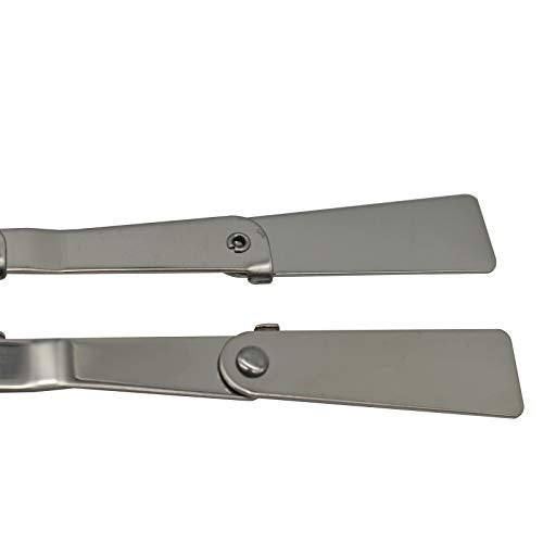 Maydahui 2 PCS Folding Spoon and Fork SUS 18/10（304）Stainless Steel Spork Portable Camping Cutlery Multi-Functional Foldable Fruit Forks for Outdoors Picnic Thermos Travel Tableware - Image 5