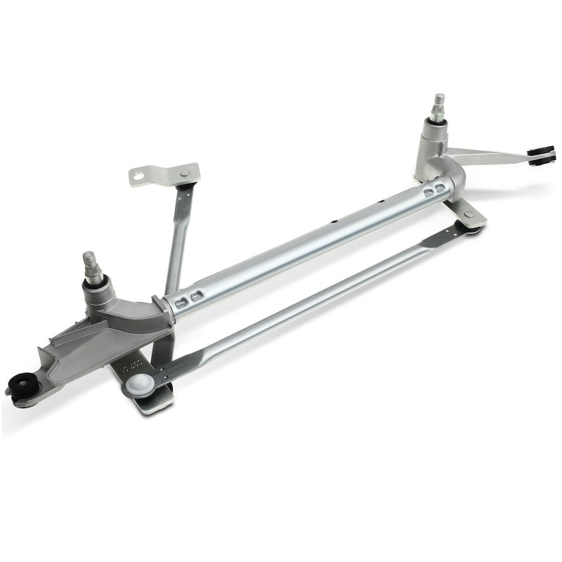 A-Premium Front Windshield Wiper Transmission Linkage Assembly Compatible with Nissan Vehicles - Rogue Select 2014-2015, Rogue 2008-2013, Sport Utility, Without Wiper Motor - Replace# 28840JM00A - Image 2