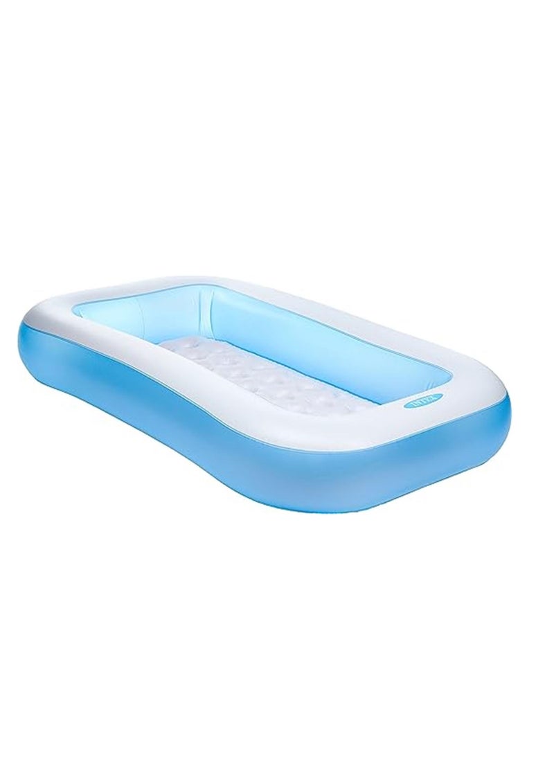 Generic - Inflatable Pool 166 X 100 X 25 cm, Multi Color - Image 1