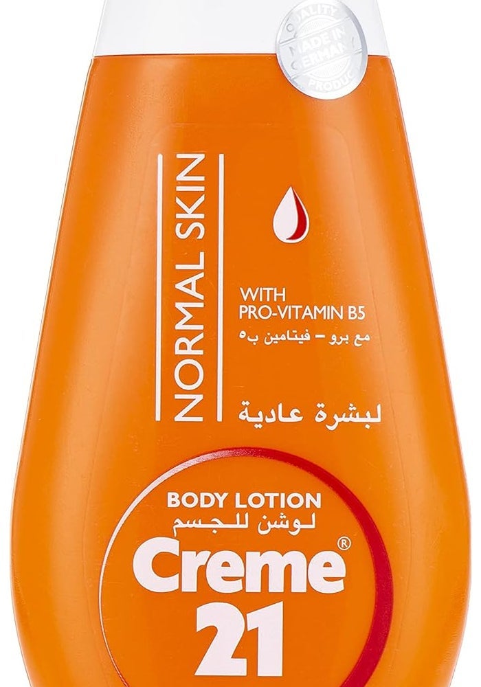 Creme 21 Moisturizing Body Lotion for Normal Skin - 250 ml - Image 1