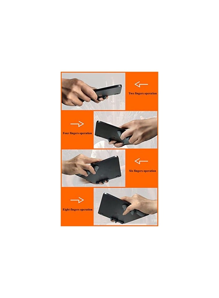 ECVV Mobile PUBG Game Controller For Ipad Tablet, Six Finger Gamepad Joystick Continuous Click - Image 2