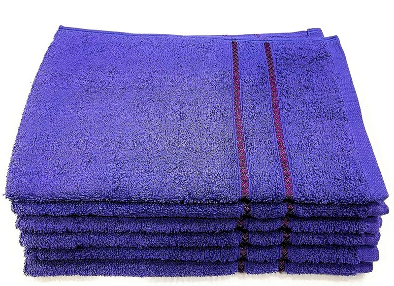 Bombay Dyeing Flora Napkin (Set of 06) (Navy Blue) - Image 1