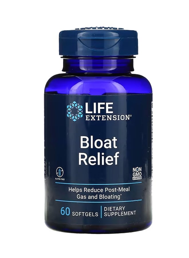 Life Extension Bloat Relief 60 Softgels