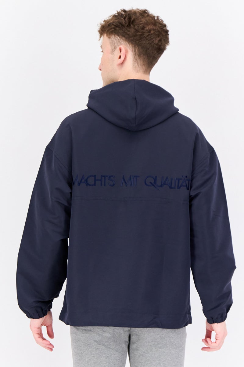 PUMA Men Sportswear Fit Half Zip Outdoor Jacket, Persian Night - Image 3