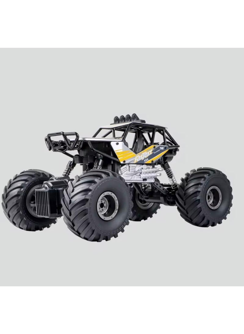 توي لاند شاحنة وحشية تعمل بالتحكم عن بعد للطرق الوعرة بهيكل معدني للأطفال - Image 1