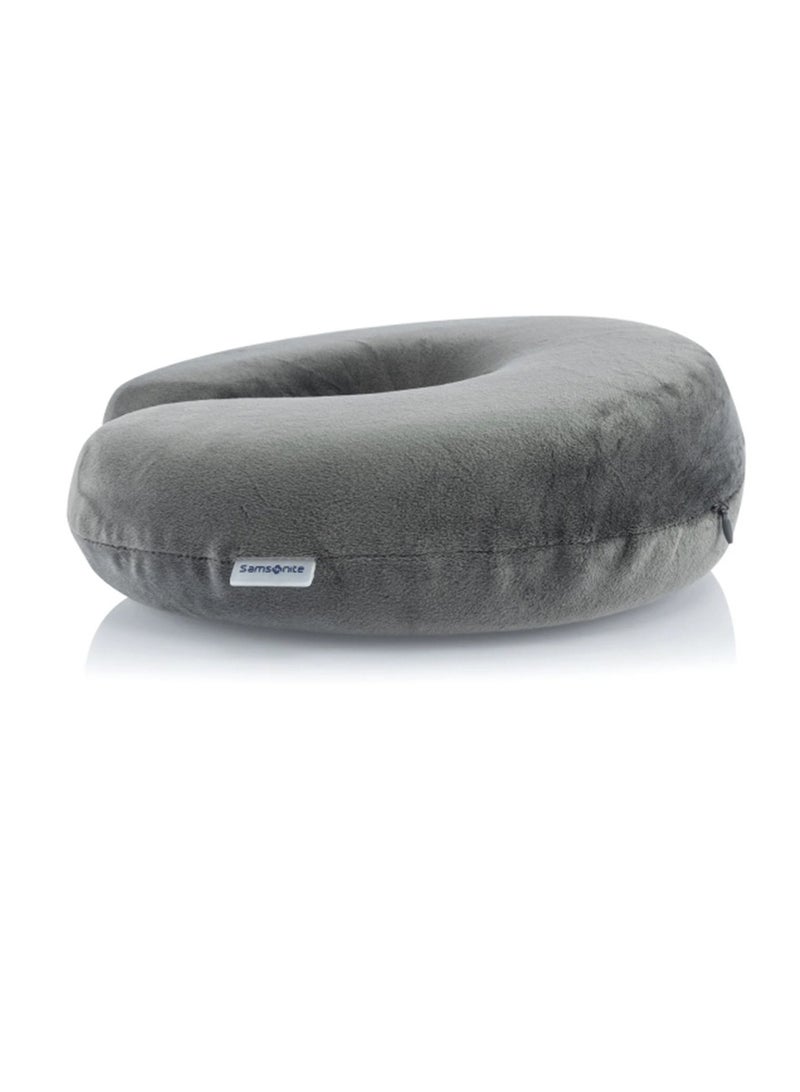 Samsonite Memory Foam Pillow Soft, Grey|Lightweight & Compact|Designed for comfort - Image 2