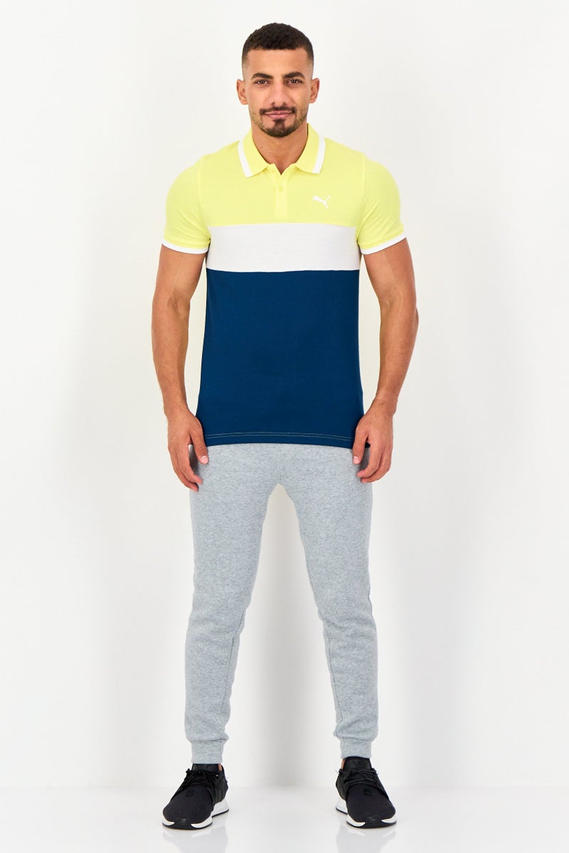 PUMA Men Slim Fit Short Sleeve Outdoor Polo Shirt, Multicolor - Image 2