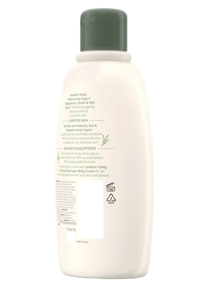 Aveeno - Aveeno Daily Moisturizing Yogurt Body Wash 300ml Vanilla & Oat Scent - Image 1