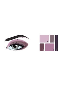 Marcelle Quintet Eyeshadow Plum Perfect Hypoallergenic and FragranceFree 020 oz  - Image 4