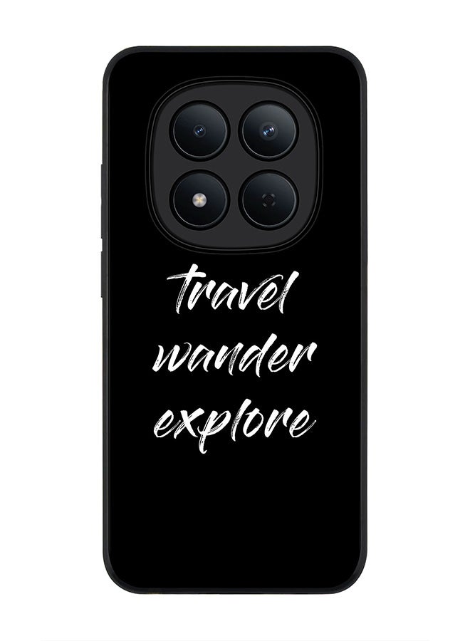 For Xiaomi Redmi Note 15 Pro 5G Case,Slim fit Camera Protection, Shockproof Thin Phone cover  - Travel Wander Explore