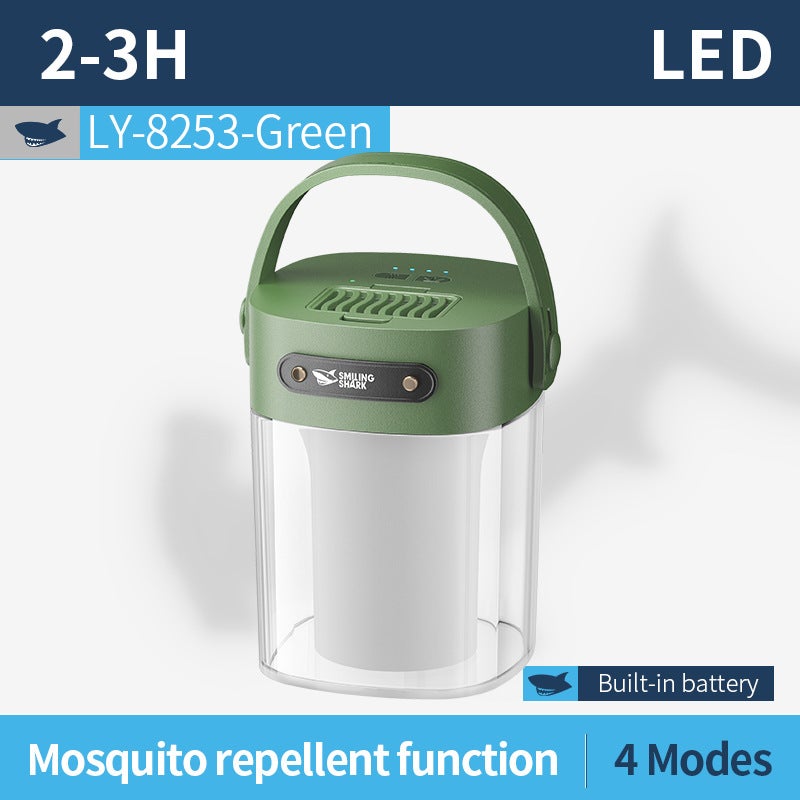 SMILING SHARK Outdoor Lighting Camping Lights - Rechargeable Night Market Illumination - Image 1