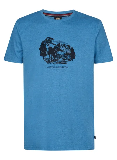 بترول اندستريز Men T-Shirt SS Classic Print