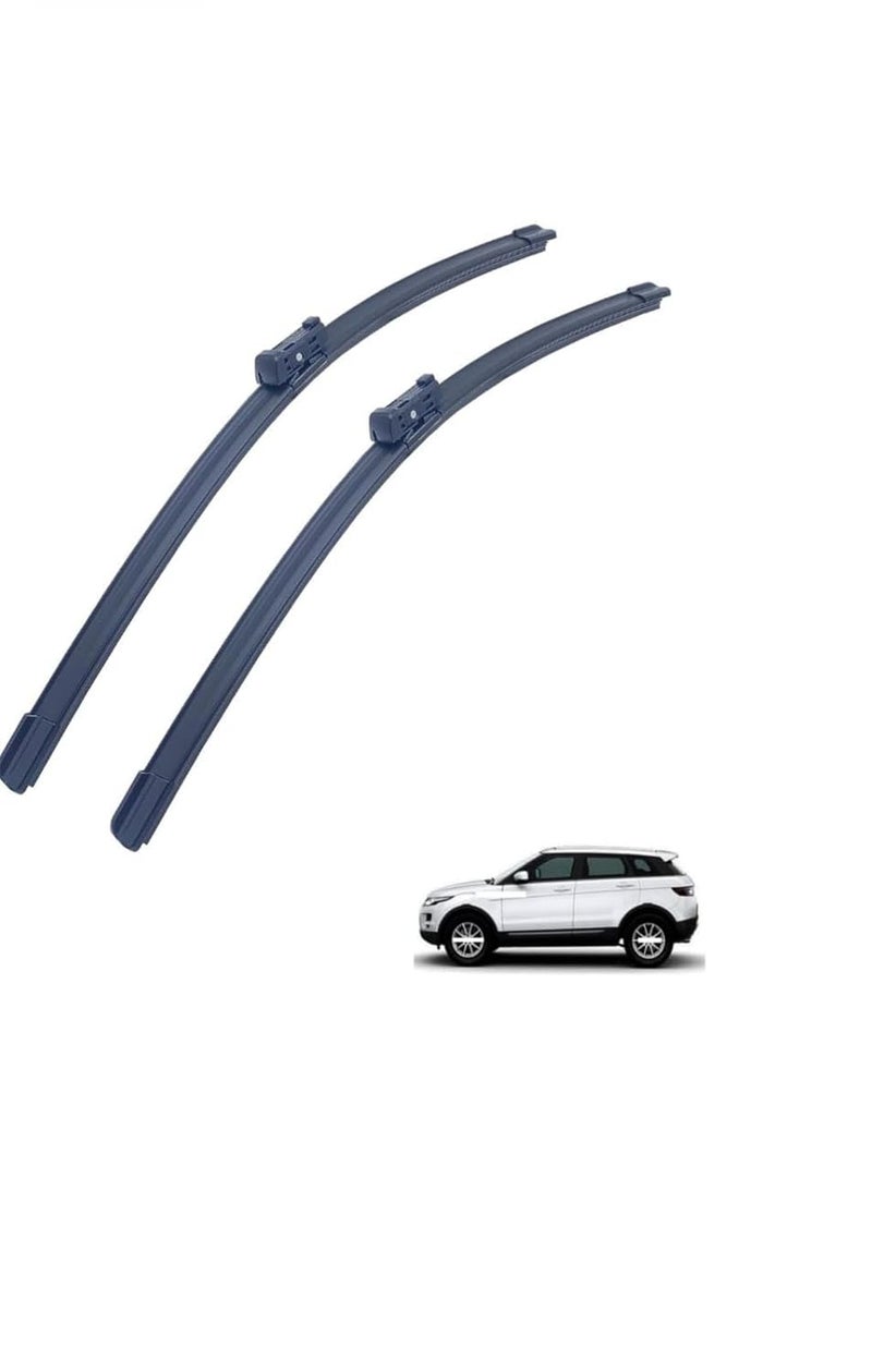 AWB® Front Wiper Blades Compatible with Evoque(2011-2018 model) Pack of 2 - Image 1