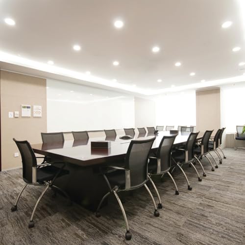 Wipro Garnet 22W Round LED Alpha Panel | Cool Day White Light (6500K) | Recessed Down Light for False Ceiling | Cutout - 82mm | Pack of 1 - Image 4