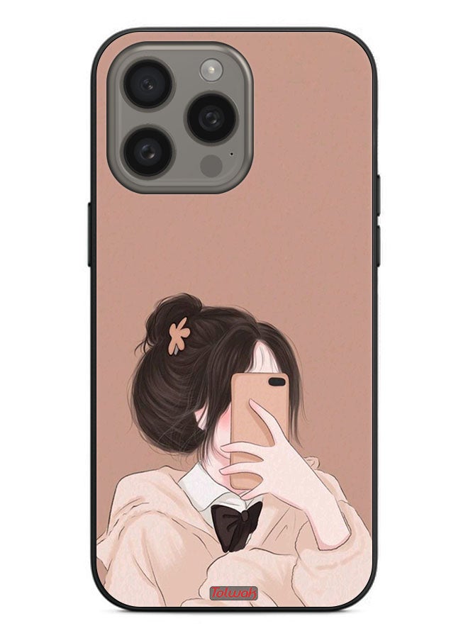 Tolwak Apple iPhone 15 Pro Max Protective Case Cover Making Selfie - Image 2