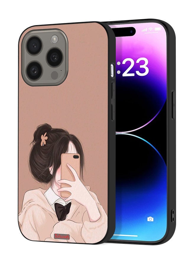 Tolwak Apple iPhone 15 Pro Max Protective Case Cover Making Selfie - Image 1