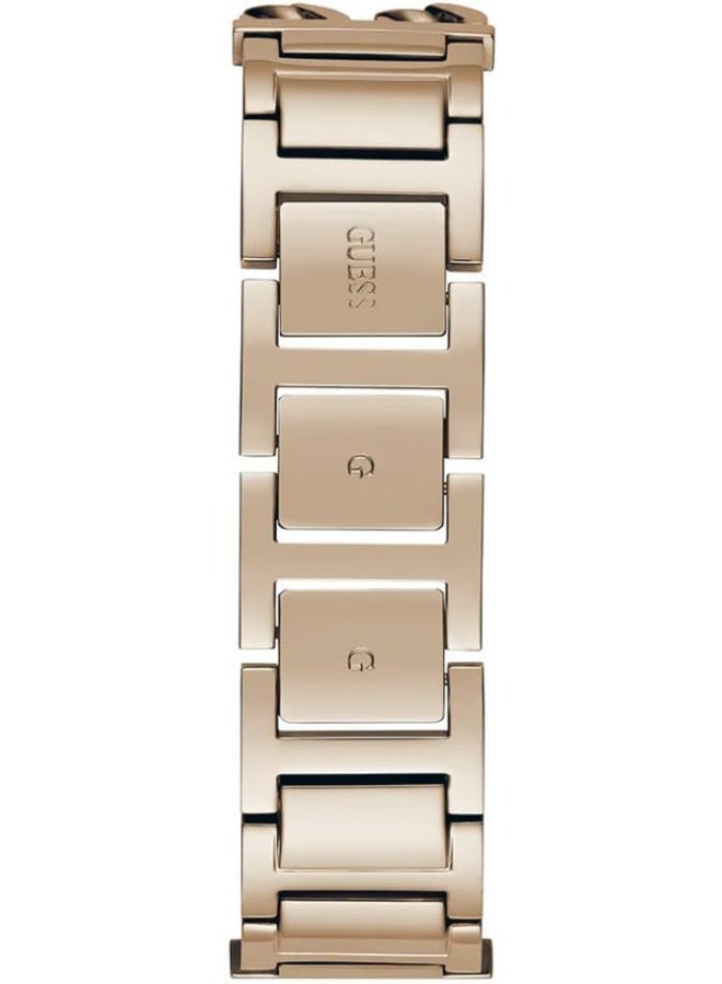 GUESS Women Rose Gold Rectangular Dial Analogue Watch- GW0668L3 - Image 4